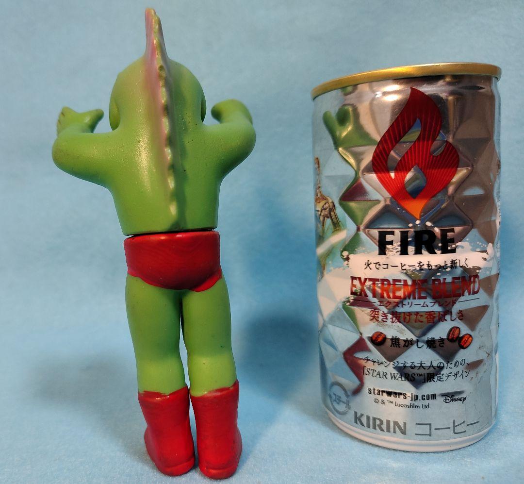 昭和レトロ 中嶋製作所当時物 タイガーマスク ザ・ピラニアン初期ポーズミニソフビ