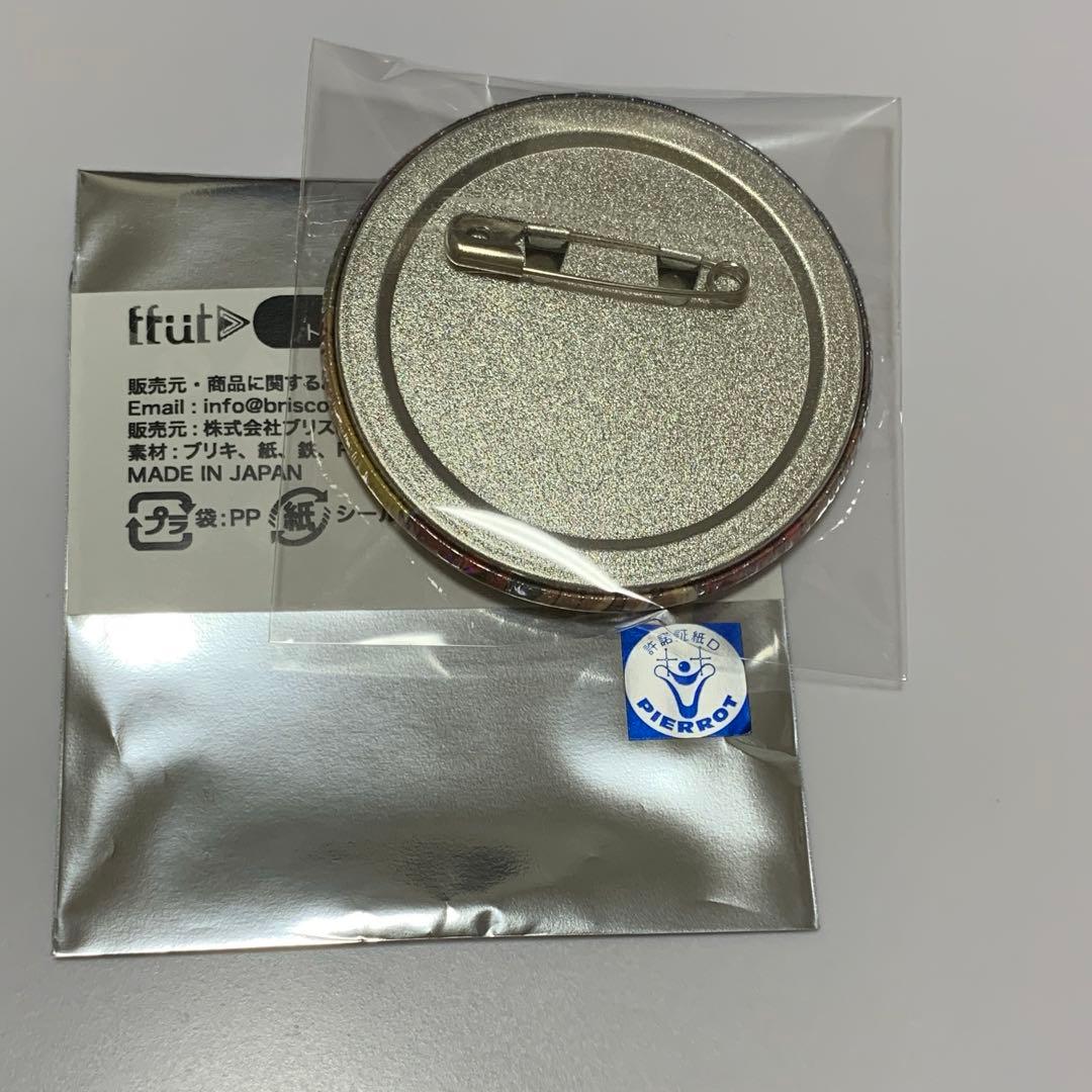 幽白　幽遊白書　ボークス　蔵馬 南野秀一　キラキラ缶バッジ　　特典ミニ缶バッジ