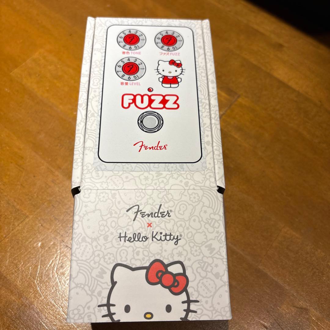 限定品　Hello Kitty Fenderファズペダル　白色