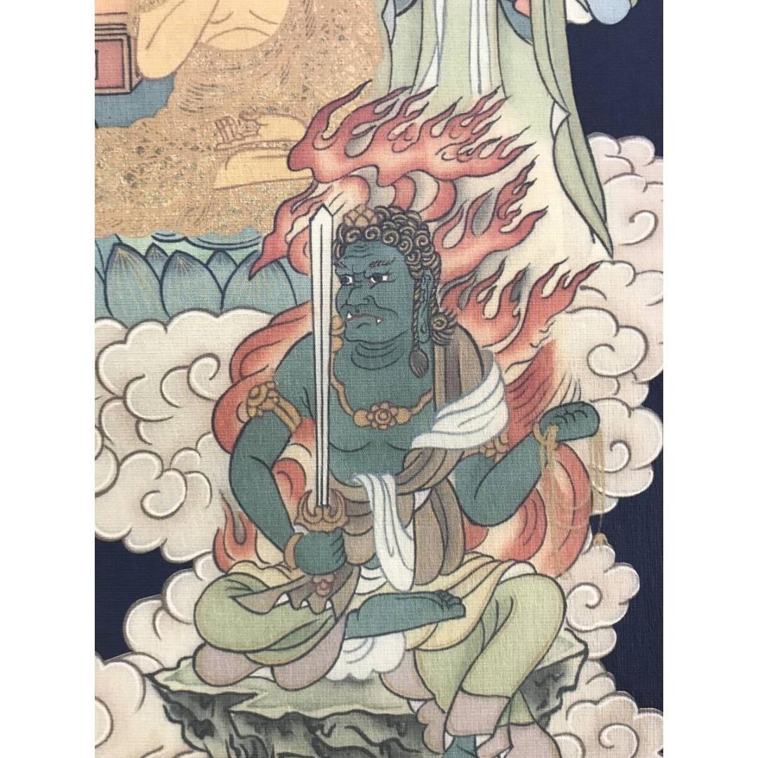 複製/弘法大師/十三仏図/工芸品/仏掛軸/掛軸/名家伝来/AK-653