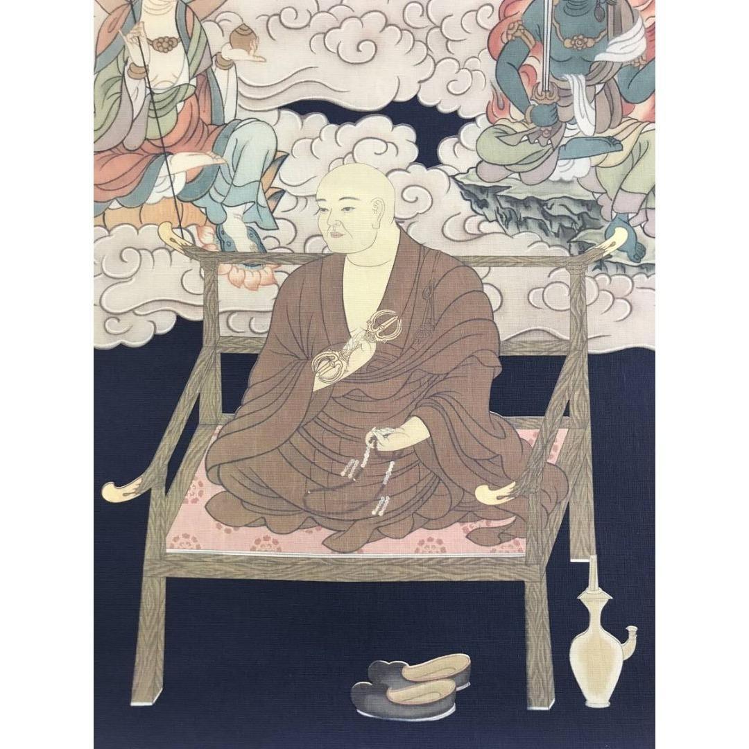 複製/弘法大師/十三仏図/工芸品/仏掛軸/掛軸/名家伝来/AK-653