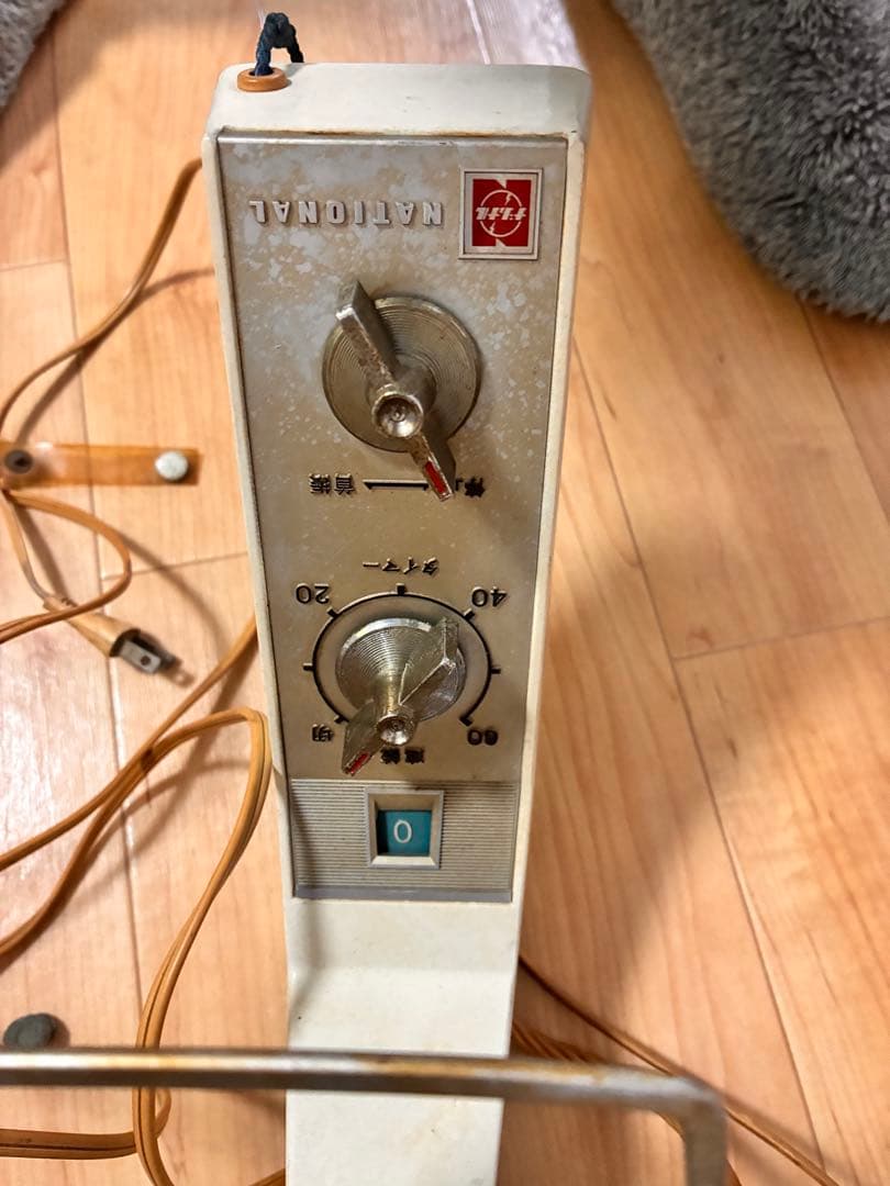 NATIONAL ナショナル 壁掛け扇風機 F-30UH 1昭和レトロ ジャンク