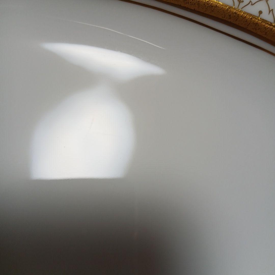 大倉陶園 オーバルプレート 1枚 金彩 the okura 皿 オオクラ