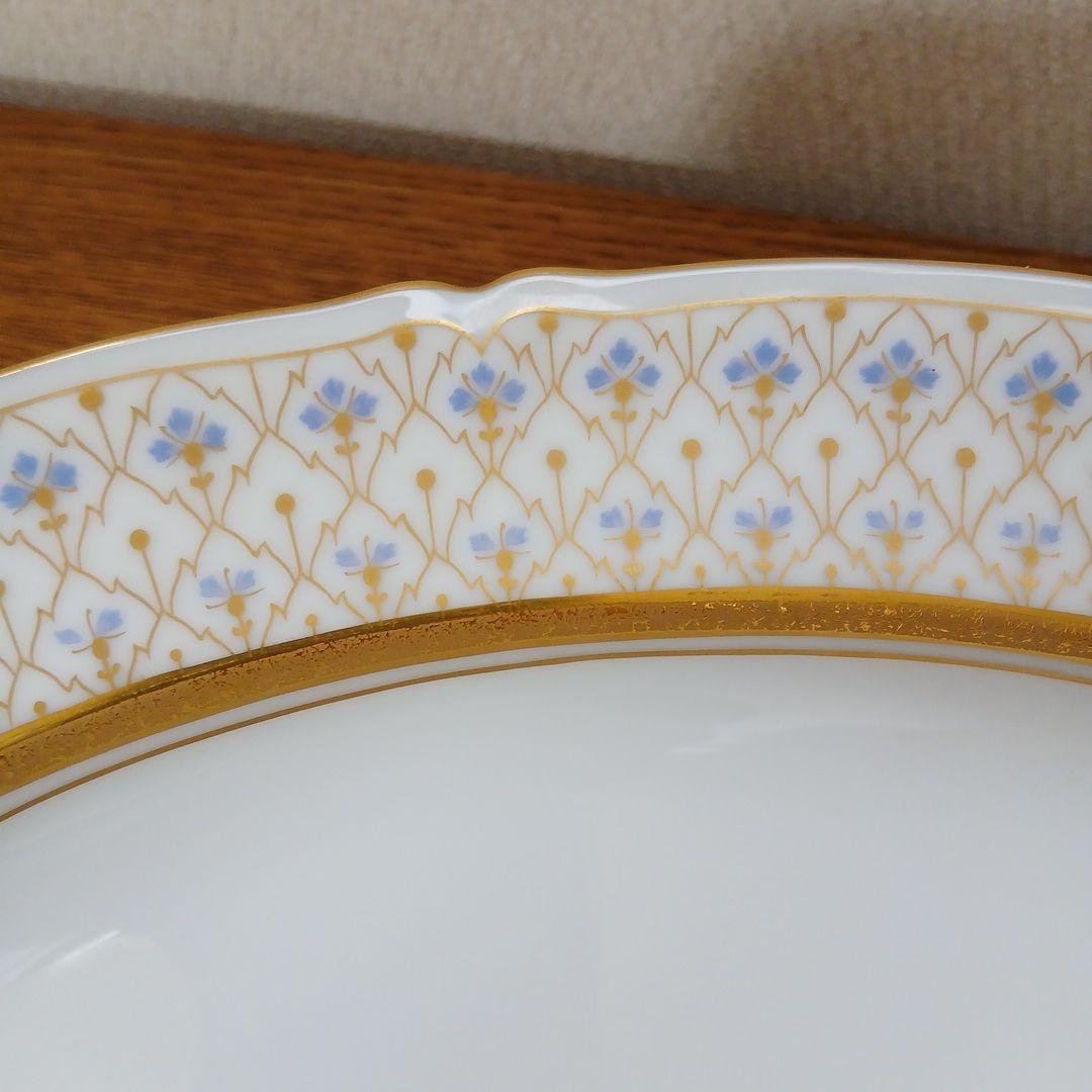 大倉陶園 オーバルプレート 1枚 金彩 the okura 皿 オオクラ