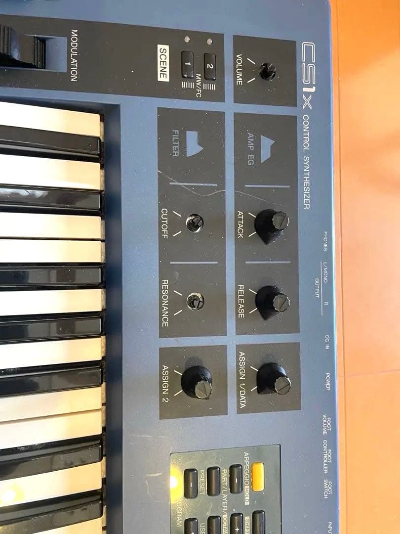 YAMAHA CS1X シンセサイザー キーボード
