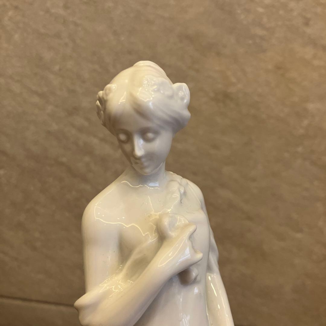 新品　リチャードジノリ　フィギュリン　フローラ　レア品　貴重　フィギュア　白磁