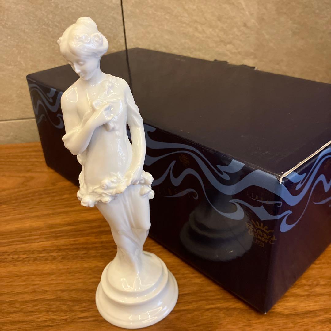 新品　リチャードジノリ　フィギュリン　フローラ　レア品　貴重　フィギュア　白磁