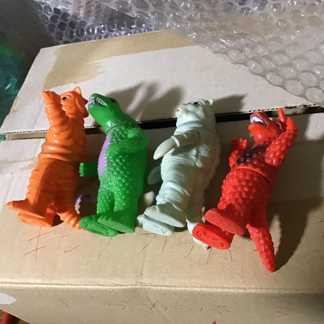 ブルマアク　ミニソフビ　マグマ大使怪獣セット　バラ売り不可