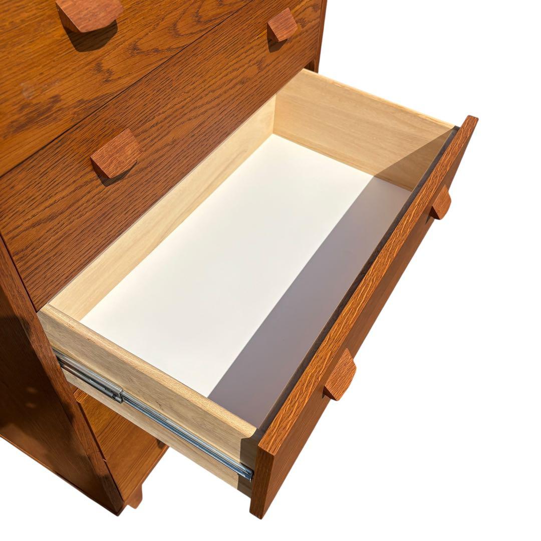 【美品】unico ウニコ  クルト トールチェスト 5段