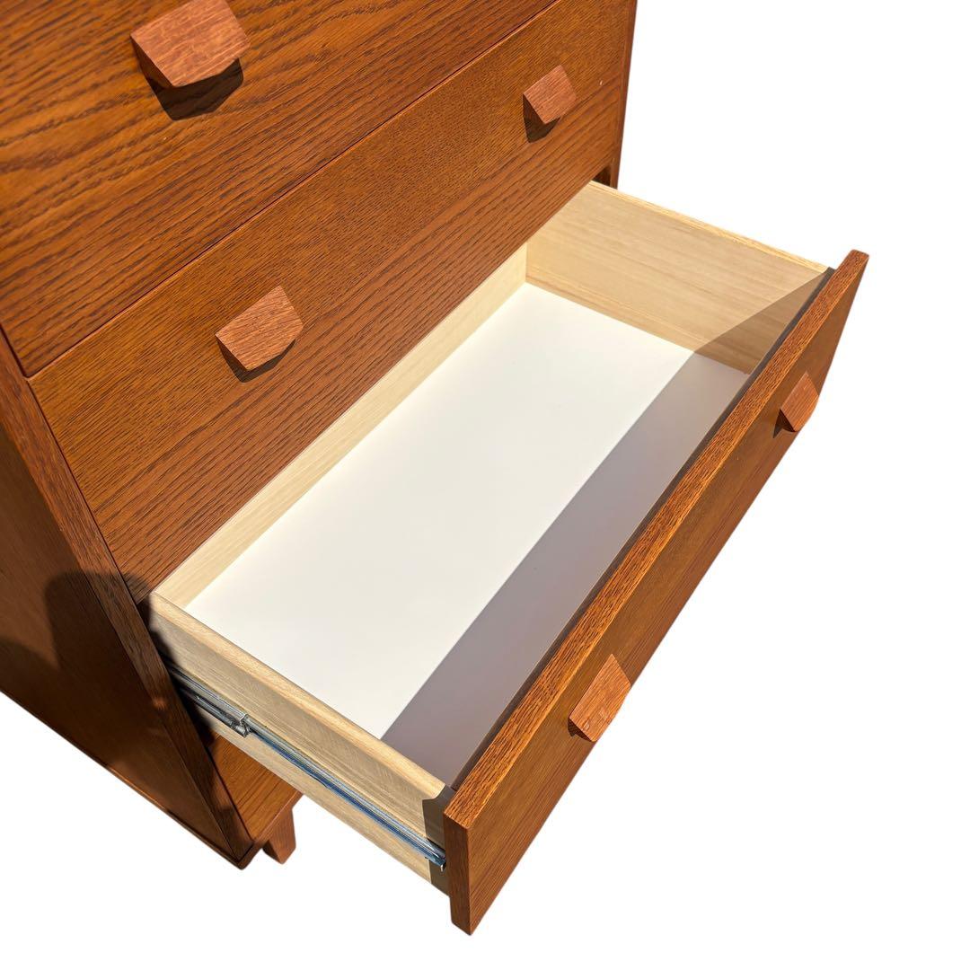 【美品】unico ウニコ  クルト トールチェスト 5段