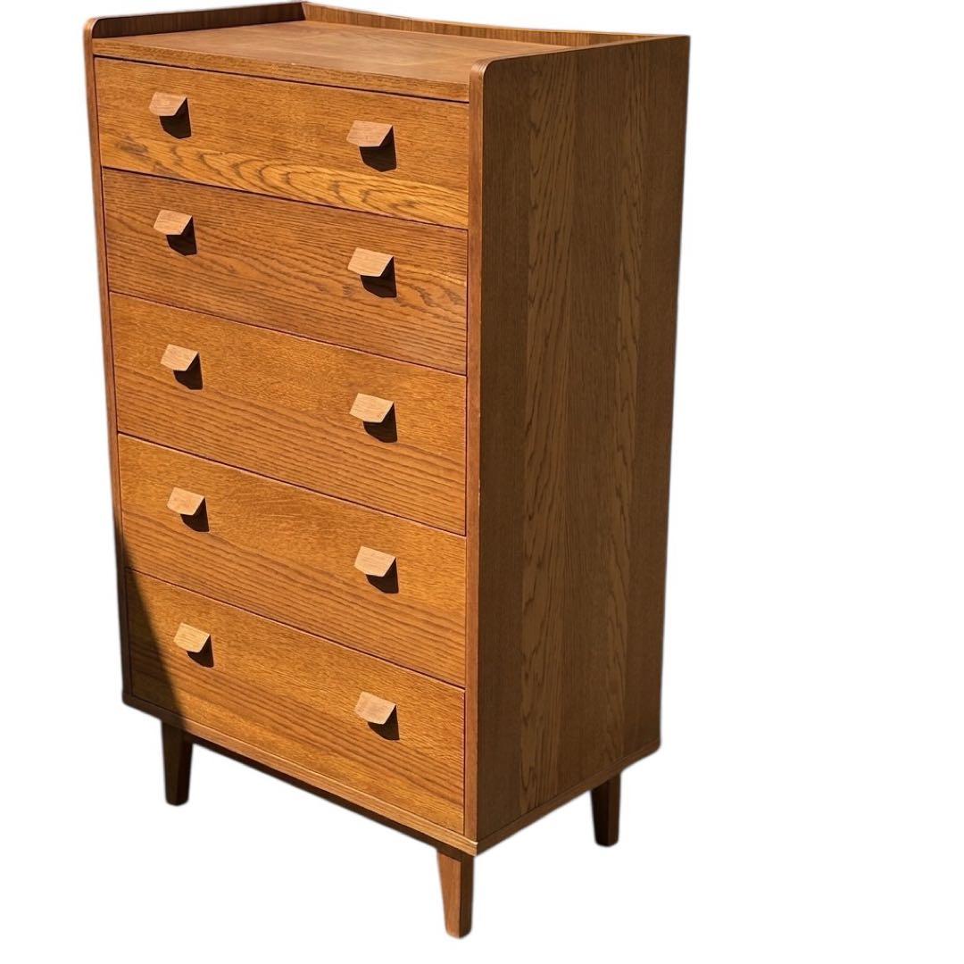 【美品】unico ウニコ  クルト トールチェスト 5段