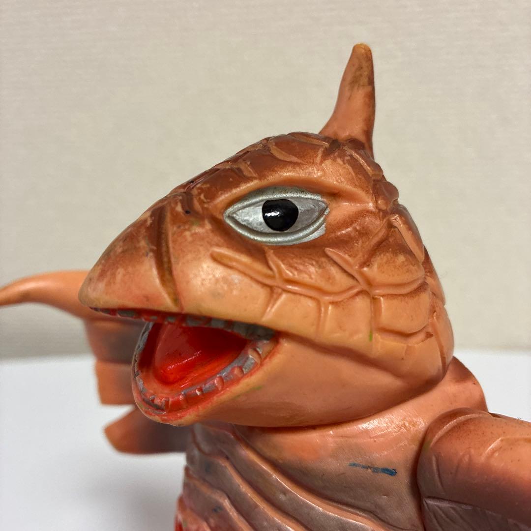 ブルマァク ベムスター ソフビ 帰ってきたウルトラマン 当時物 [記名あり]