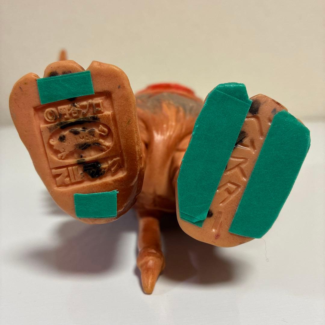 ブルマァク ベムスター ソフビ 帰ってきたウルトラマン 当時物 [記名あり]