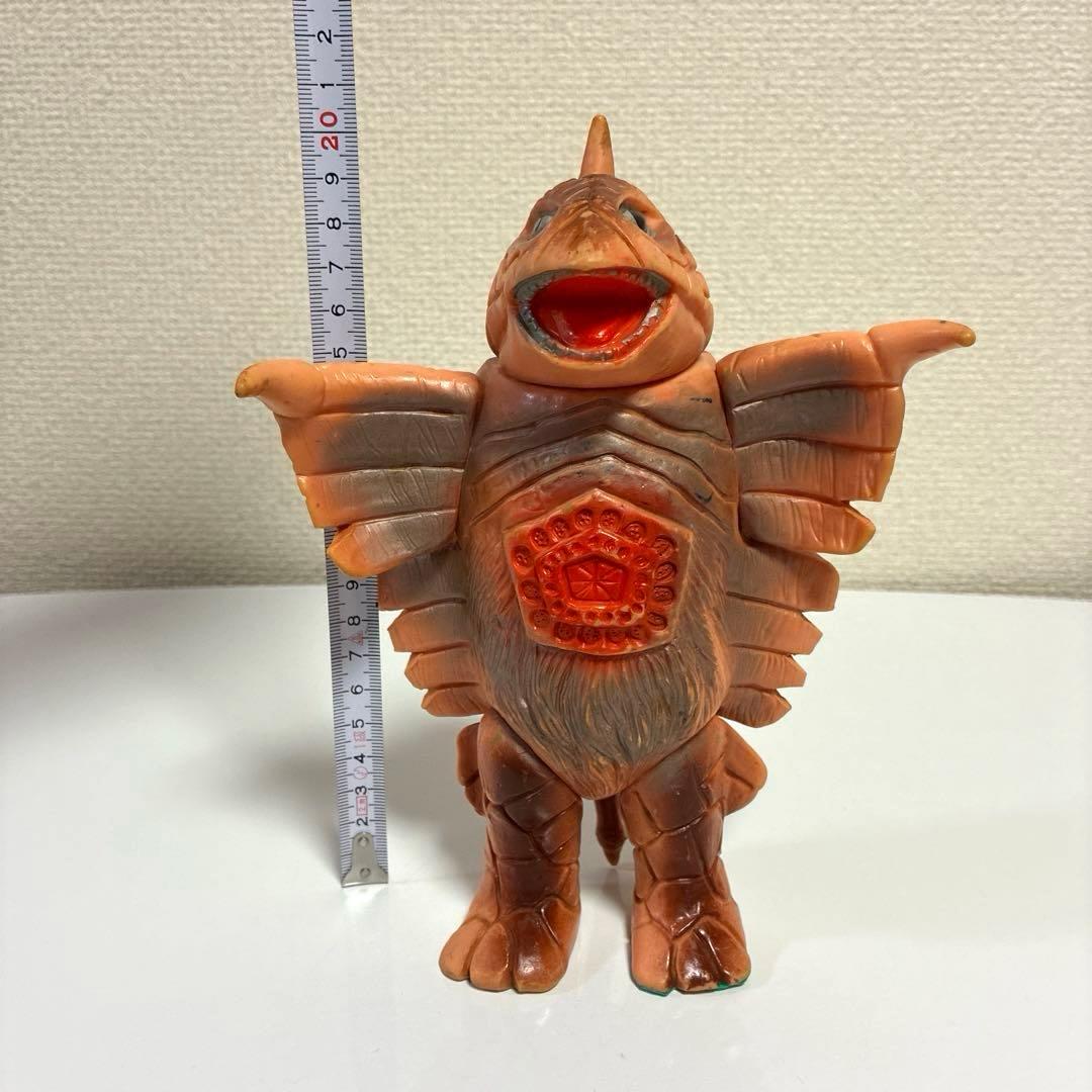 ブルマァク ベムスター ソフビ 帰ってきたウルトラマン 当時物 [記名あり]