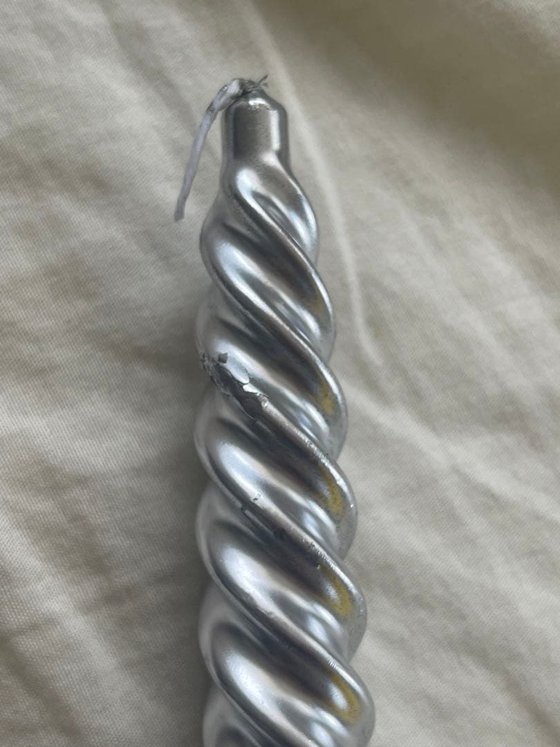 スパイラルキャンドル　31本