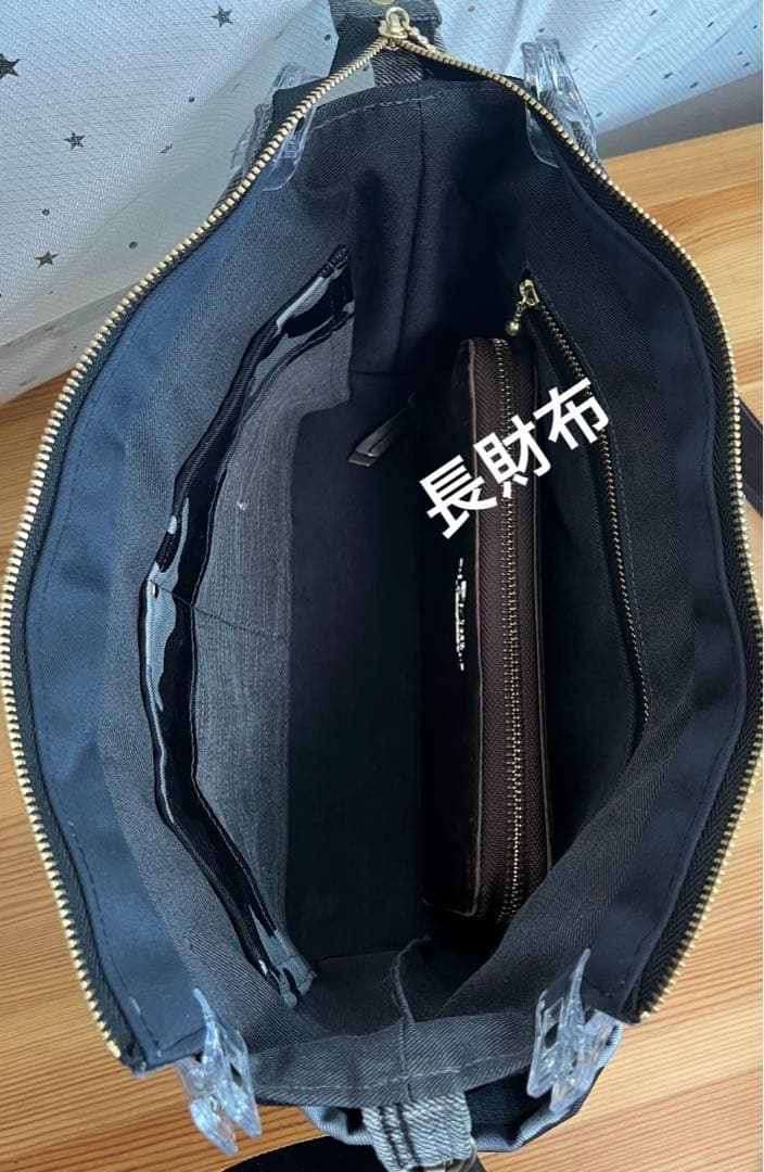 デニムリメイクバッグ（M）No.741☆ショルダーバッグ　斜めがけ