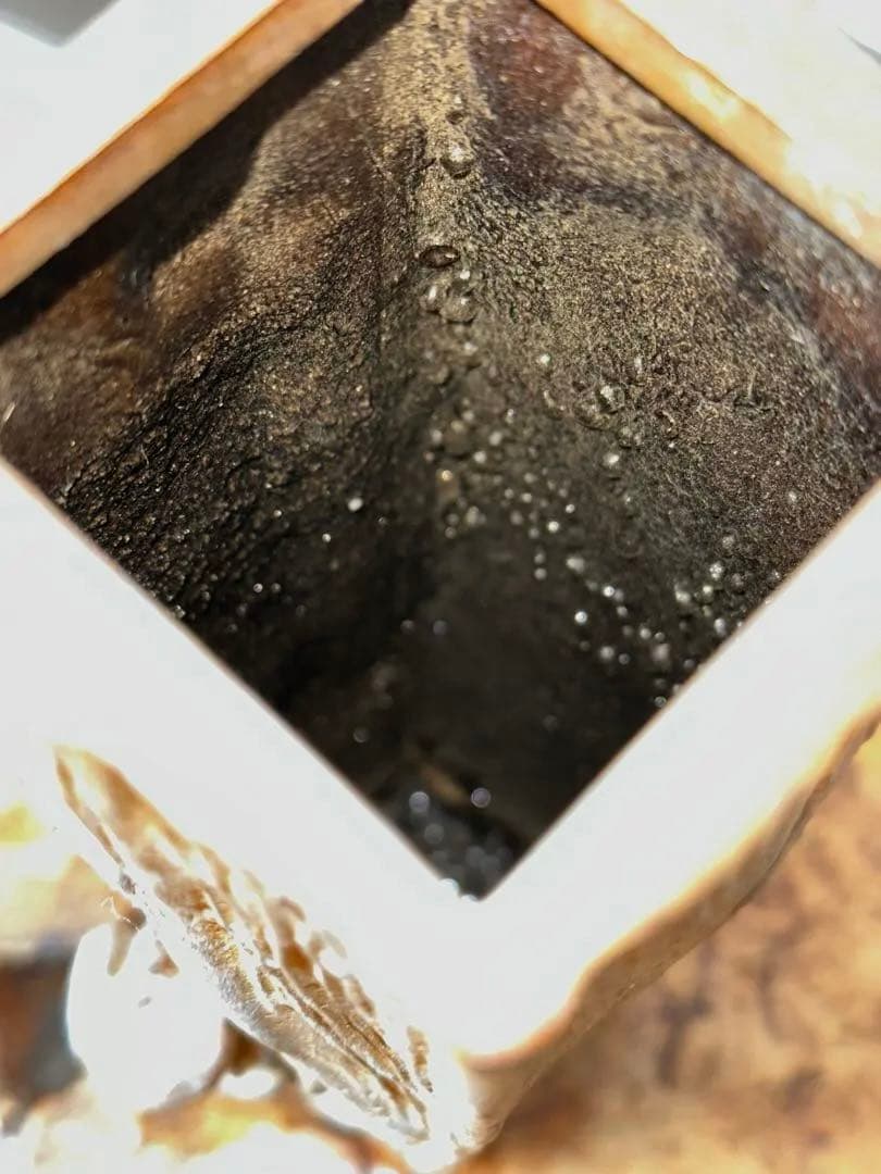 ☆杢目 青銅花瓶☆美山☆銅製花瓶 華入れ