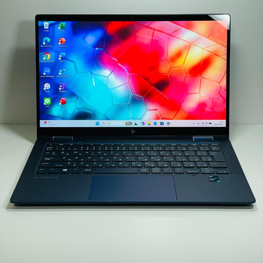 第11世代 i7 HP Dragonfly G2 office2024 薄型軽量