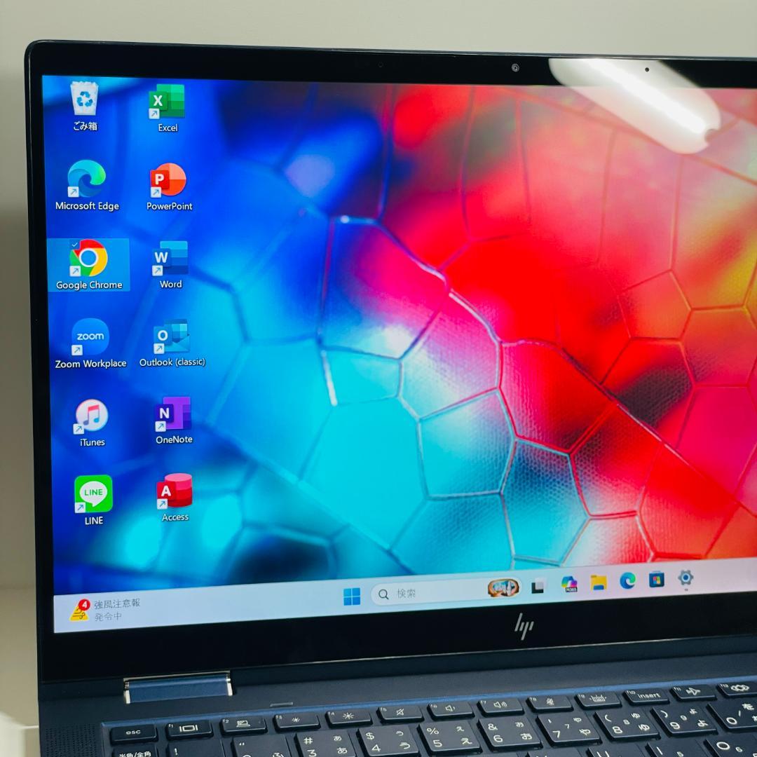 第11世代 i7 HP Dragonfly G2 office2024 薄型軽量