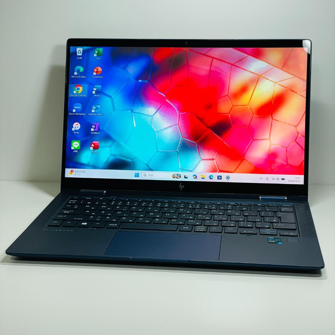 第11世代 i7 HP Dragonfly G2 office2024 薄型軽量