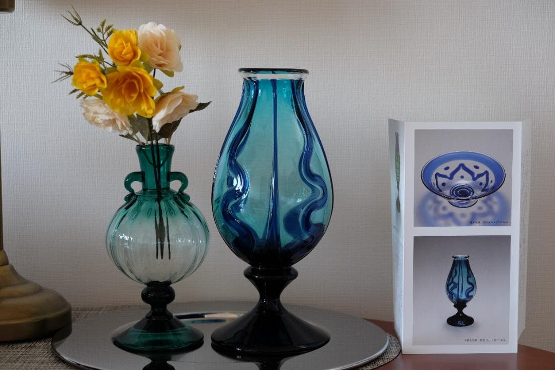 Kurosawa様 舩木倭帆 花瓶 ワイングラス 横山秀樹 江波冨士子 ガラス