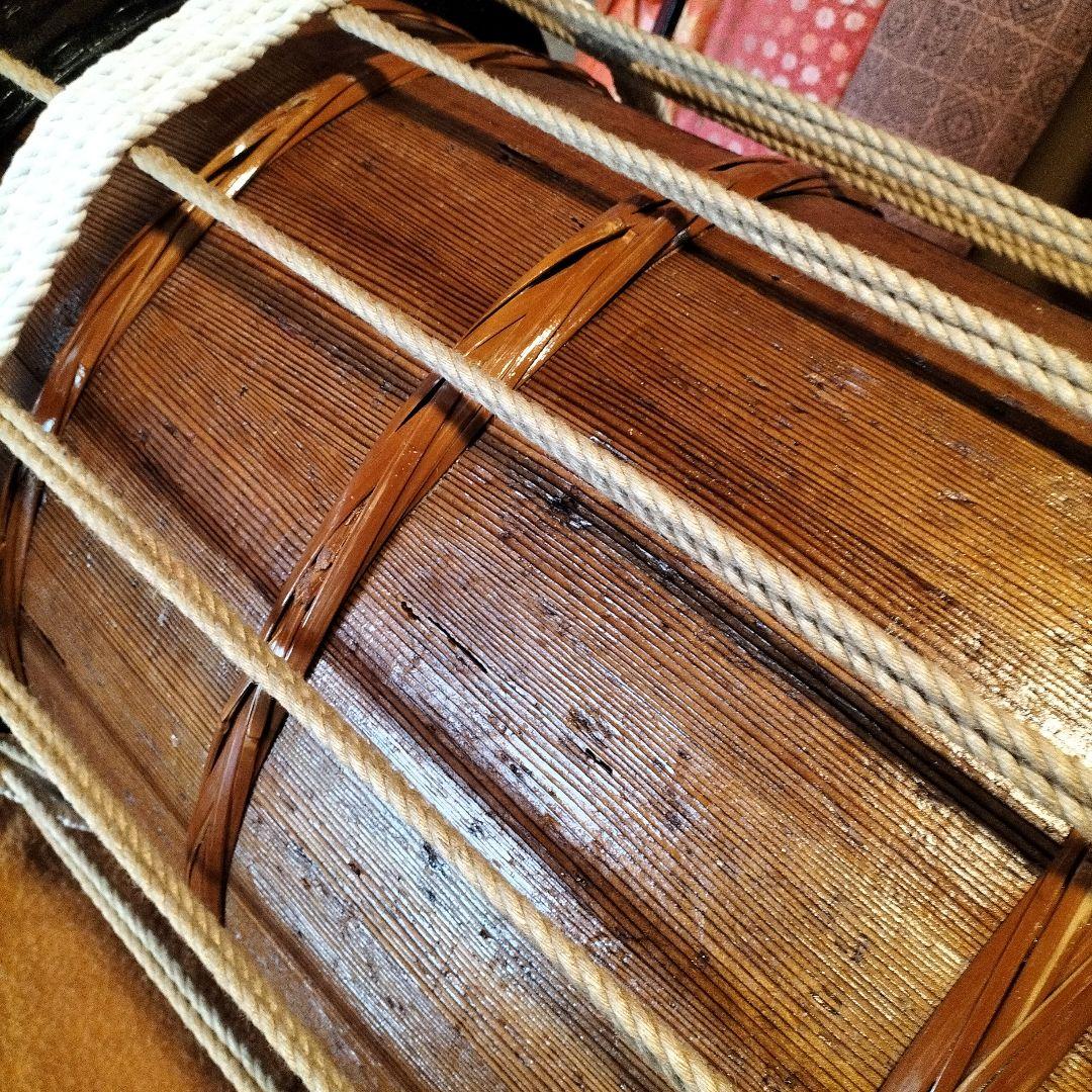 2,3尺長桶胴太鼓　時代物　中古品②