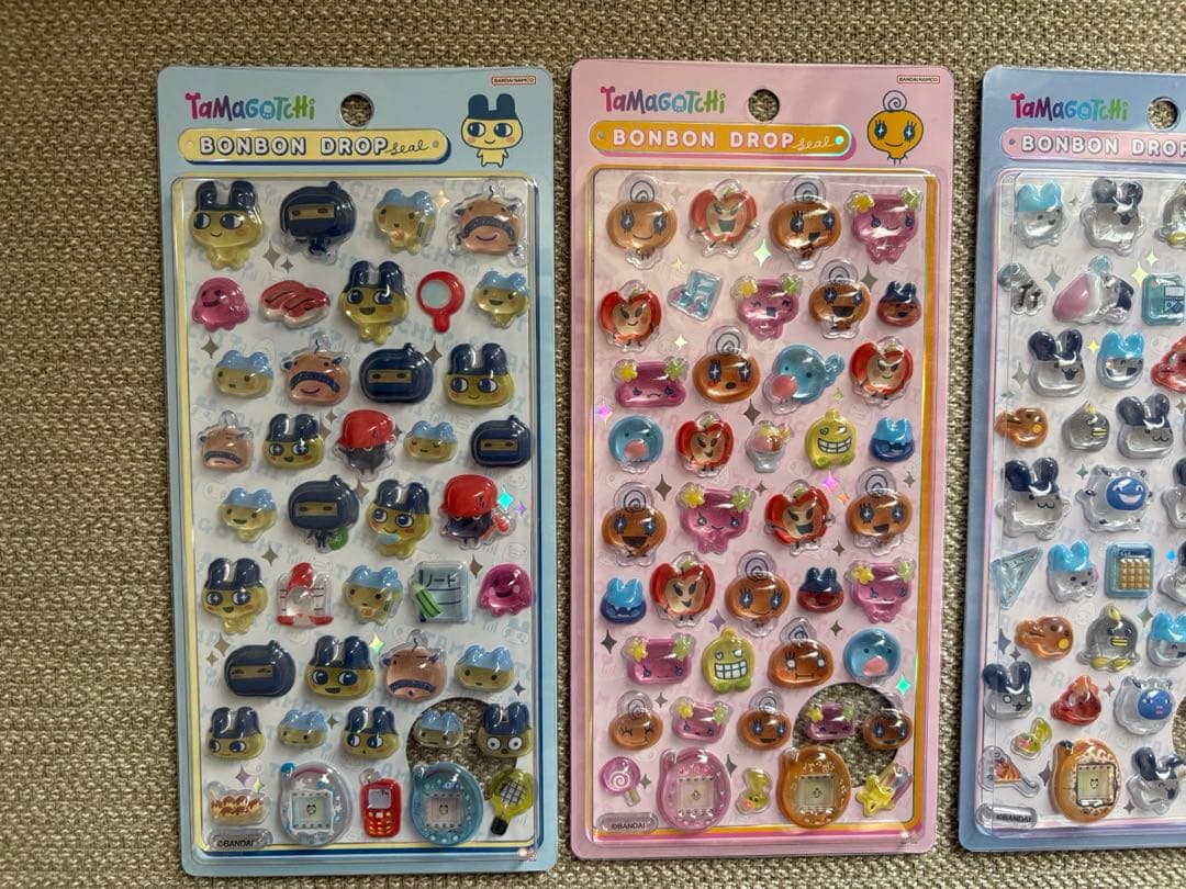 【正規品】ボンボンドロップシール　たまごっち 4種セット