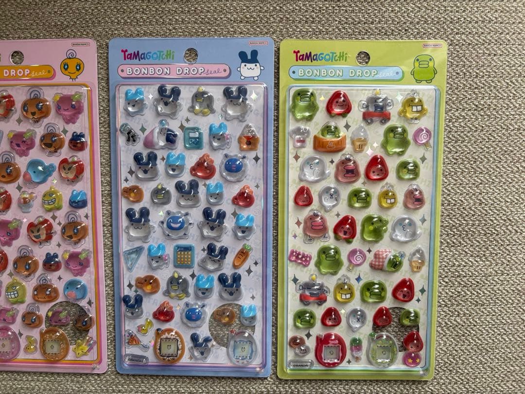 【正規品】ボンボンドロップシール　たまごっち 4種セット