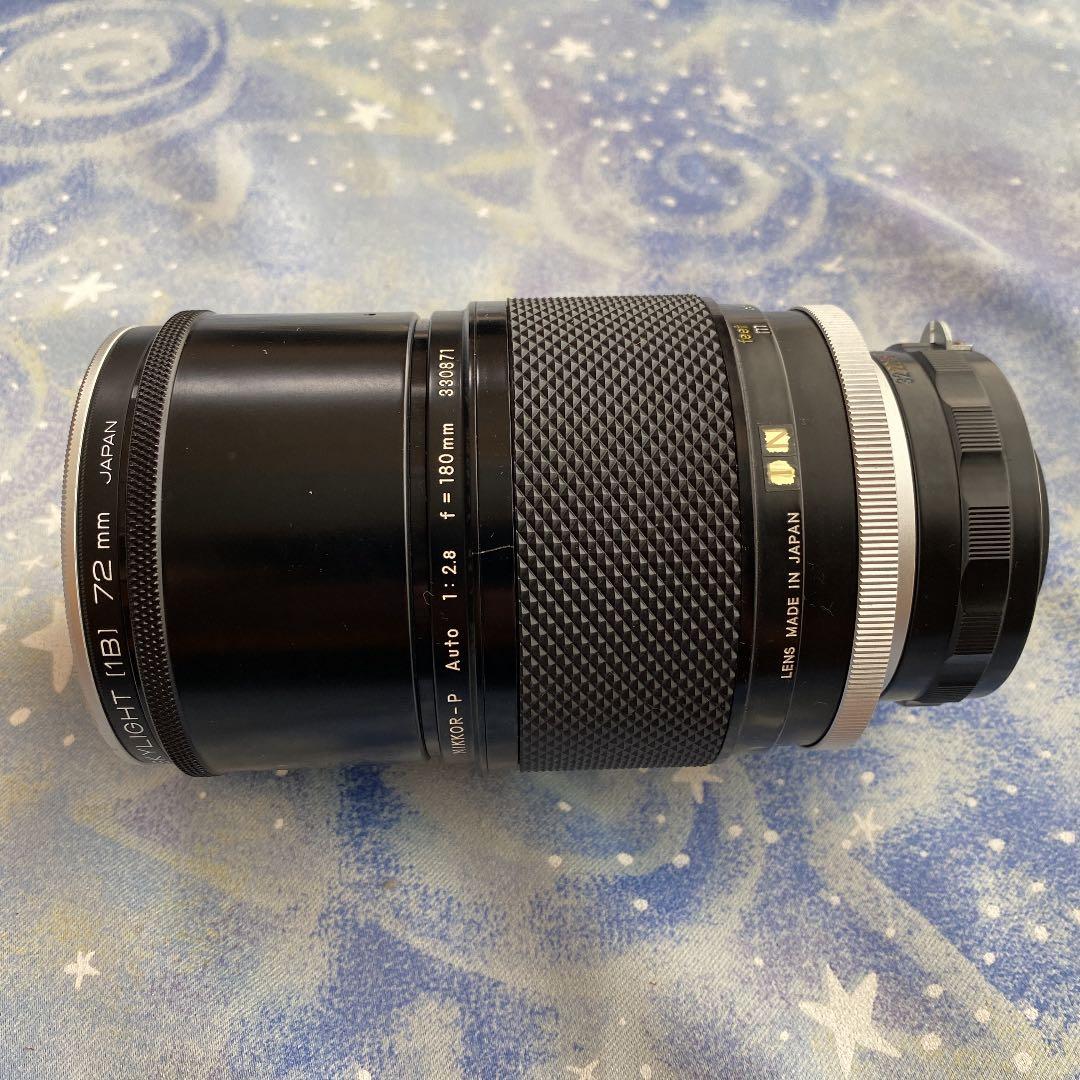 レンズ(ズーム) Nikkor-P Auto 1:2.8 f=180mm