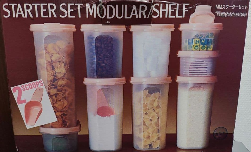 日本タッパーウェア　MMスターターセット11点　元箱未使用品