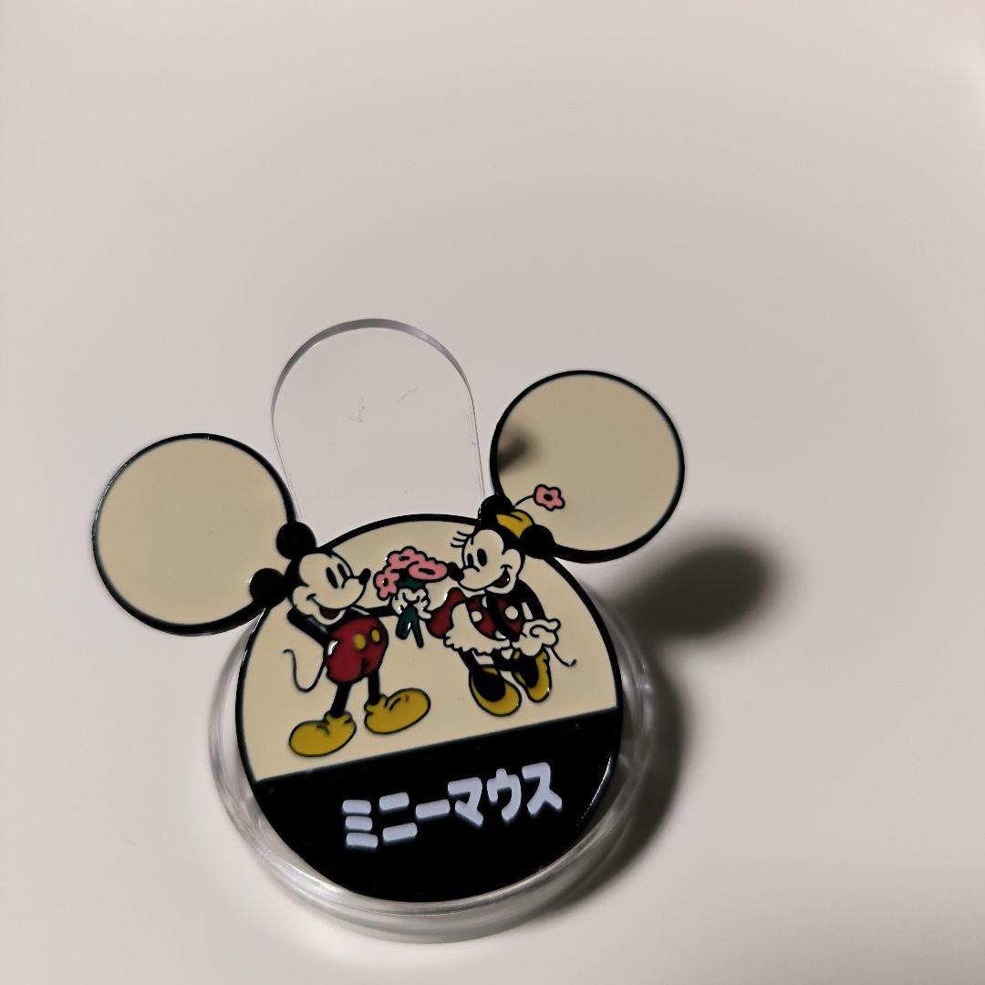 レア品　ディズニー開園当初　ミッキー　ミニー　缶バッチ　ビンテージ　昭和レトロ