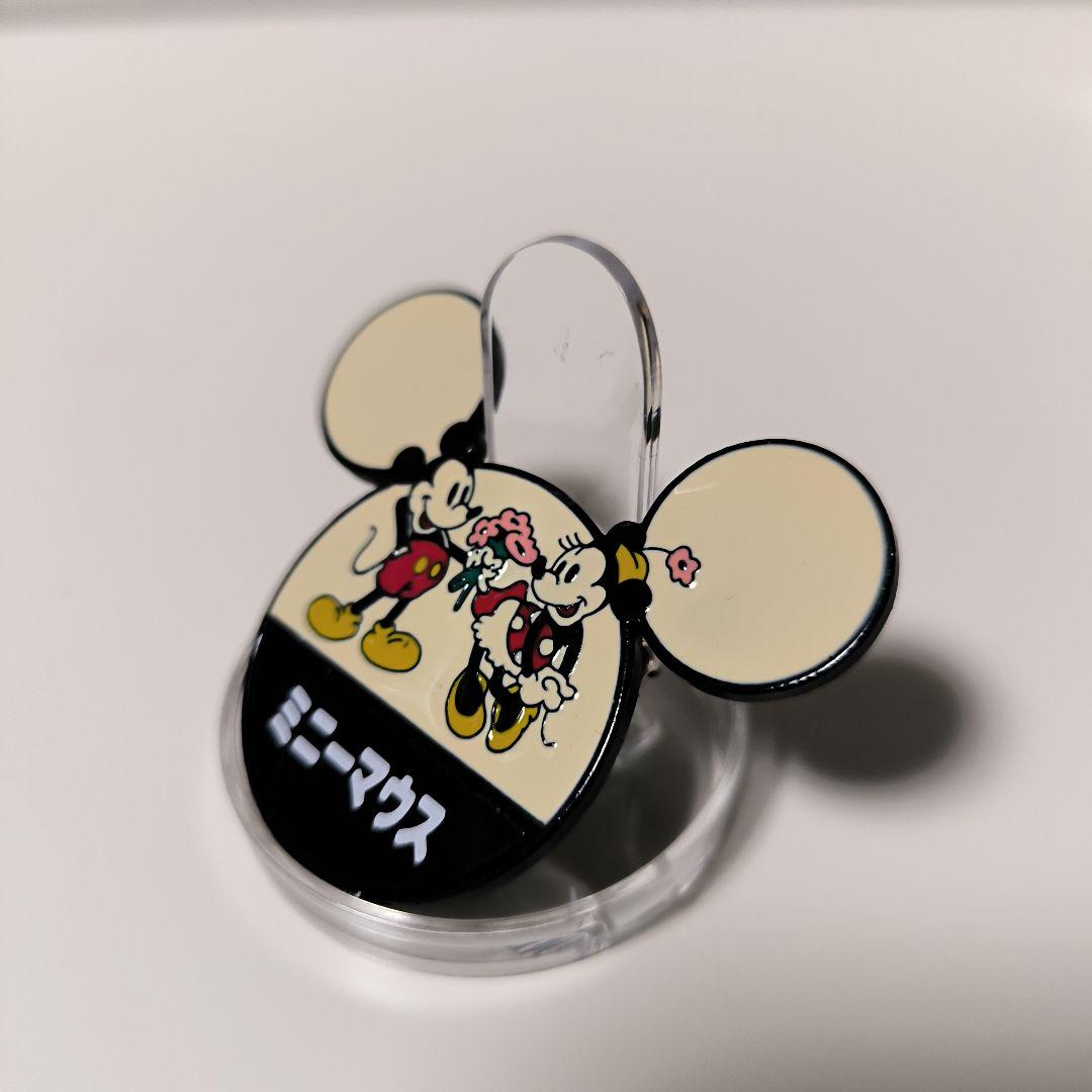 レア品　ディズニー開園当初　ミッキー　ミニー　缶バッチ　ビンテージ　昭和レトロ