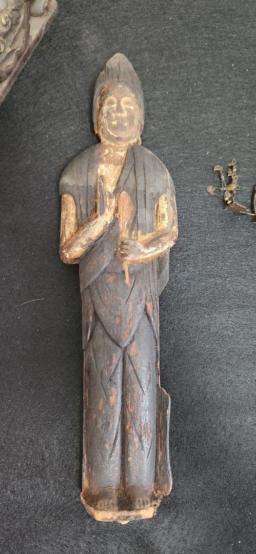 仏像‥木彫観音立像‥仏教美術