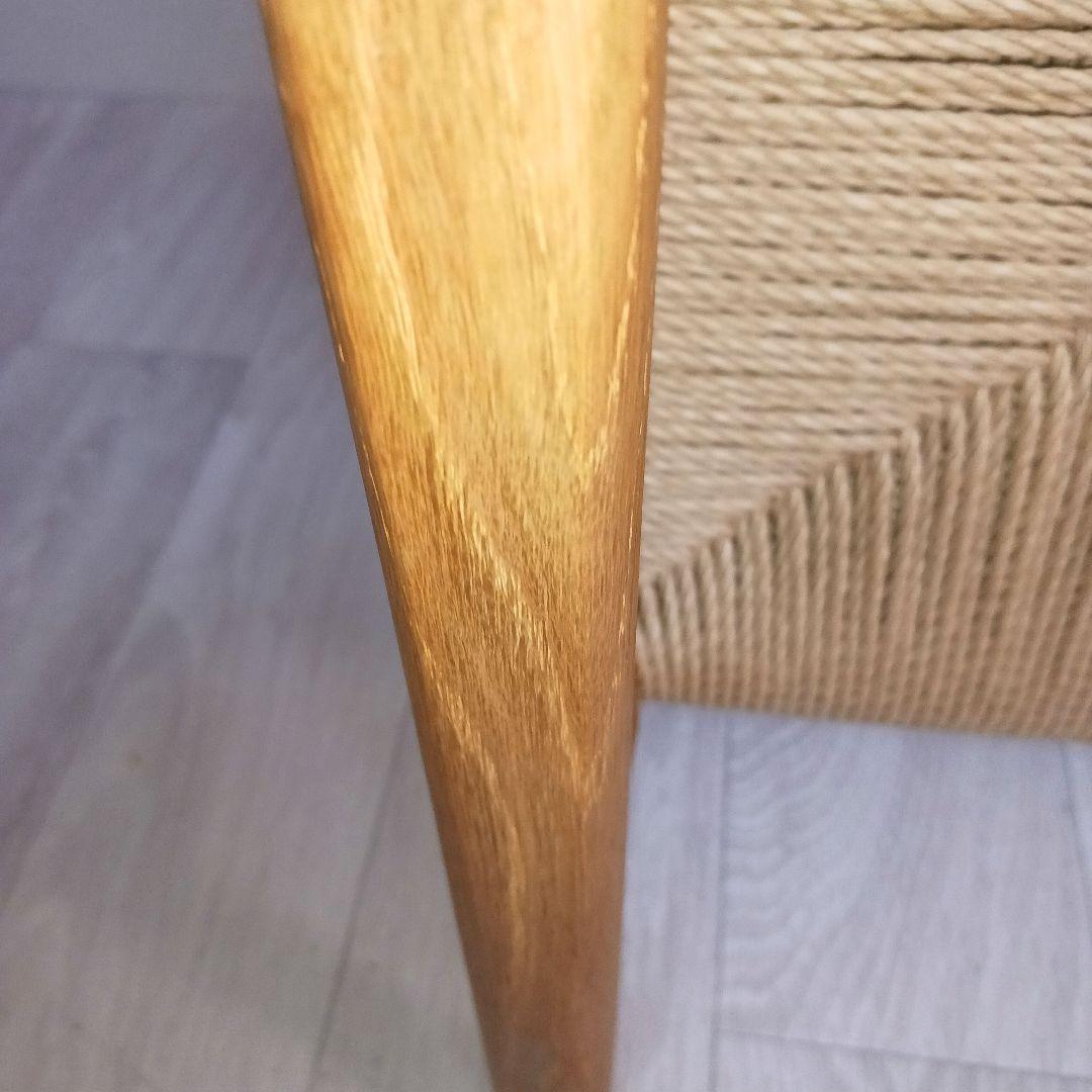 WISE WISE チノ ローチェア オーク材 ペーパーコード ナチュラル