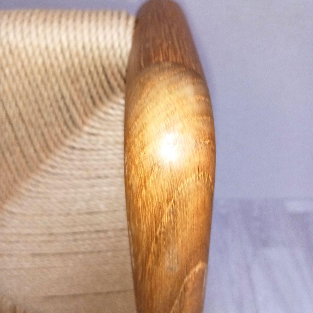 WISE WISE チノ ローチェア オーク材 ペーパーコード ナチュラル