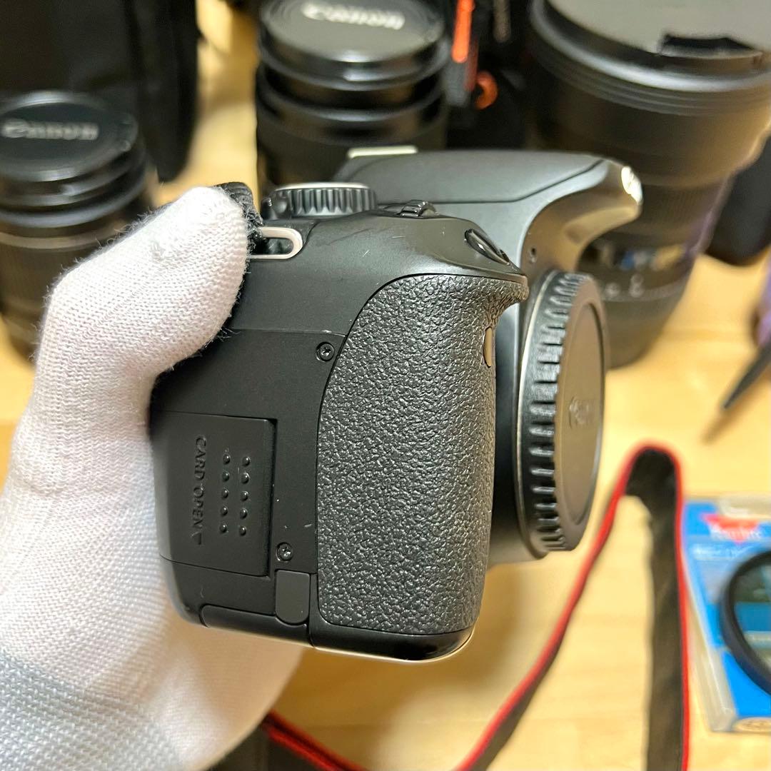 [お得] 一眼レフCanon EOS Kiss X6iとレンズ 4点セット