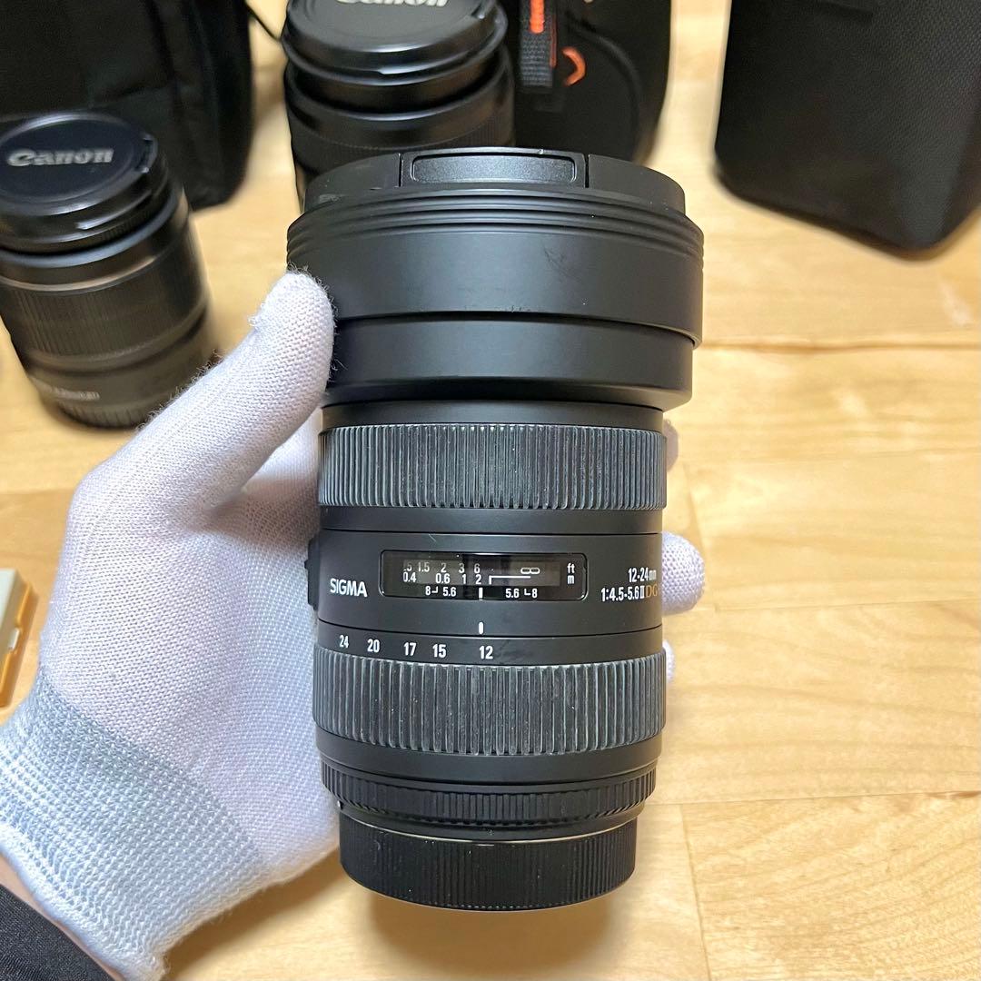 [お得] 一眼レフCanon EOS Kiss X6iとレンズ 4点セット