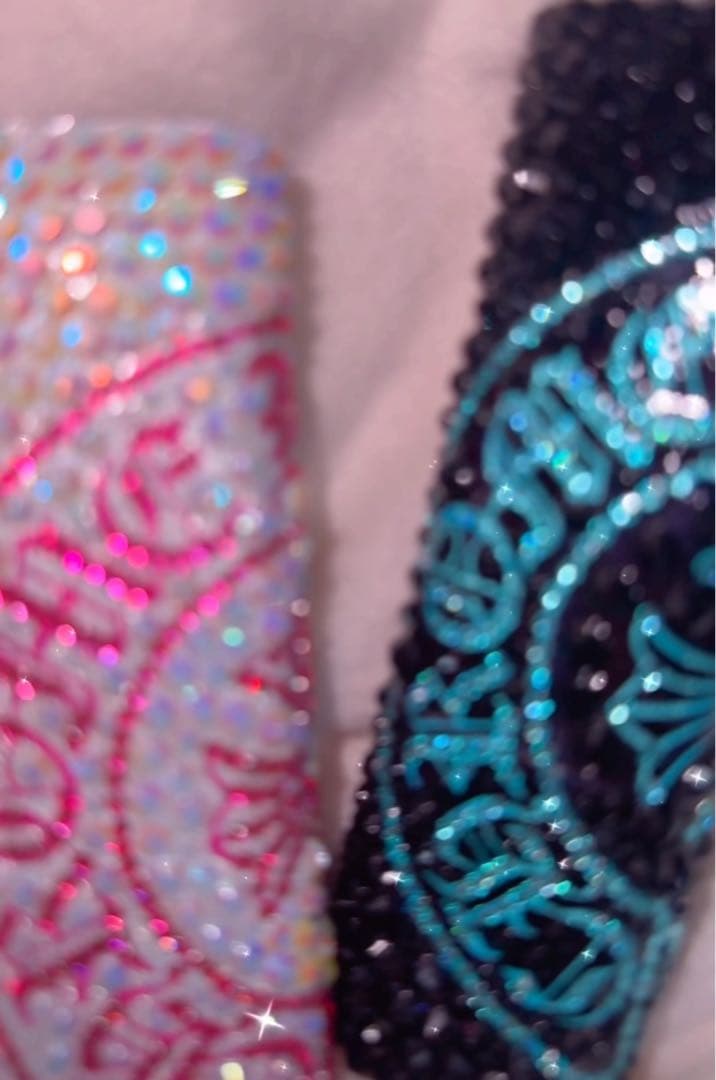 iQOS アイコス イルマアイワン デコケース 白×ピンク