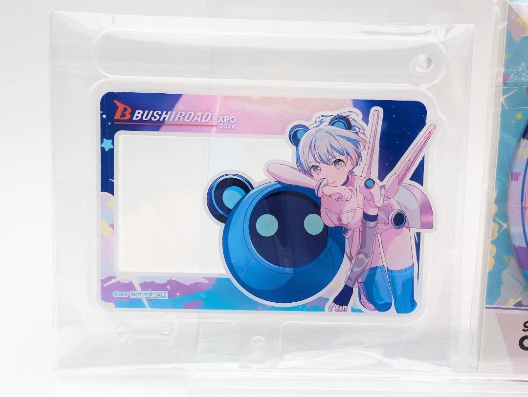 夢限大みゅーたいぷ 峰月律 缶バッジ＆クリップセット BanG Dream!