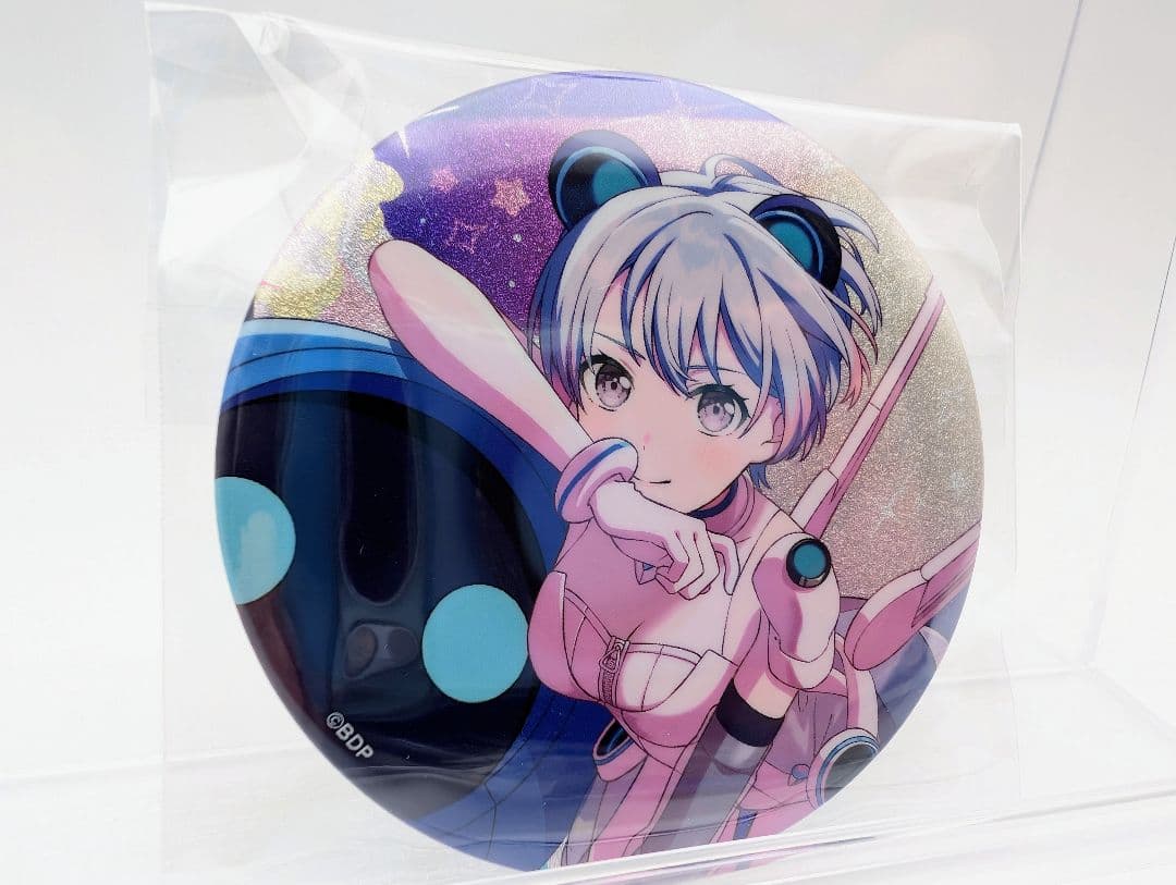 夢限大みゅーたいぷ 峰月律 缶バッジ＆クリップセット BanG Dream!