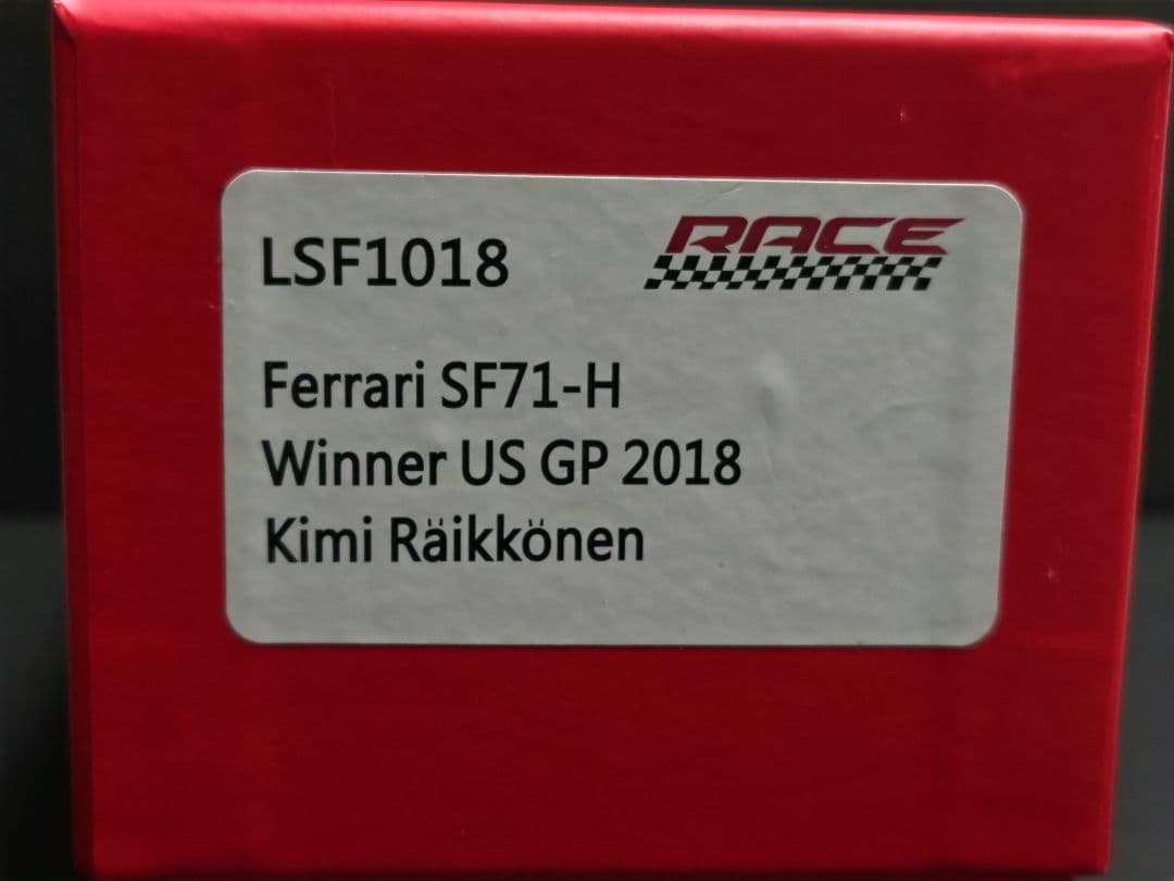 1/43Ferrari SF71H Winner US GP 2018ライコネン