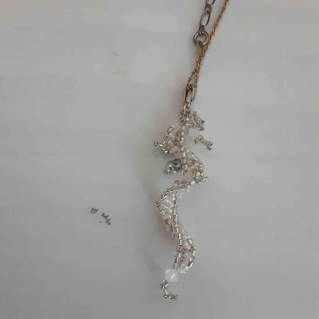 龍 ネックレス 虹龍 ハンドメイド