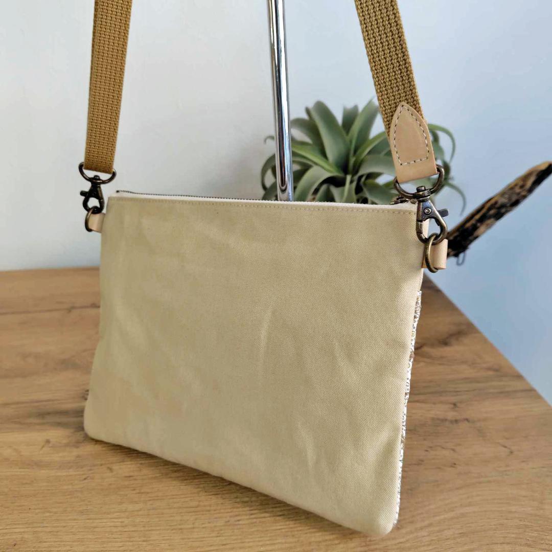 そ*ら様 ④ミナペルホネン/フォレストウェーブ×アネモネ　グリーン/サコッシュ