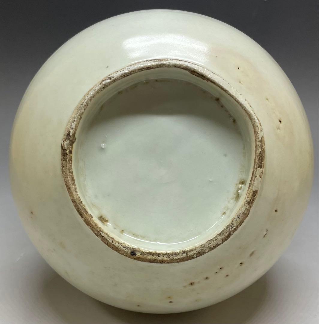 李朝　古伊万里　初期伊万里　白磁　徳利　花器　u0750