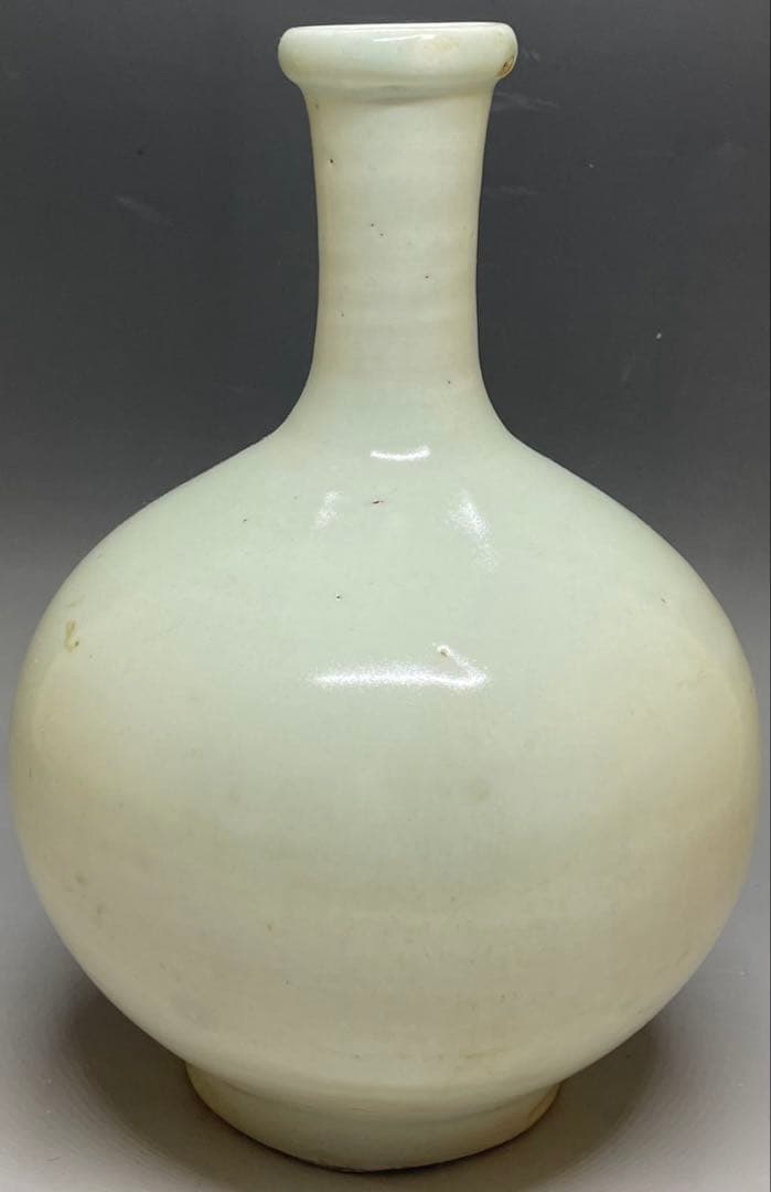 李朝　古伊万里　初期伊万里　白磁　徳利　花器　u0750