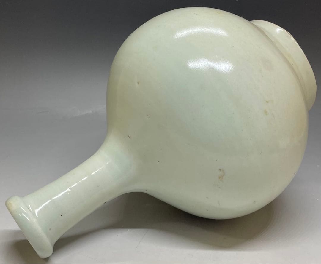 李朝　古伊万里　初期伊万里　白磁　徳利　花器　u0750