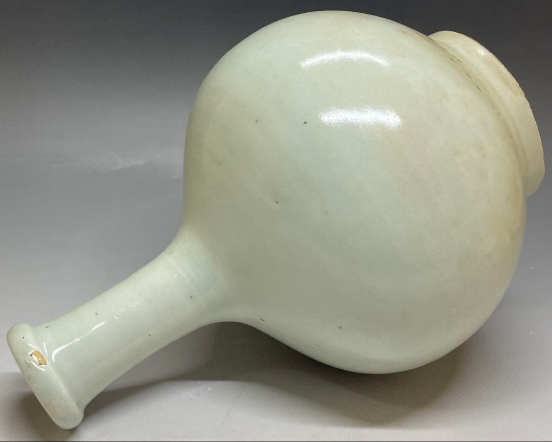 李朝　古伊万里　初期伊万里　白磁　徳利　花器　u0750