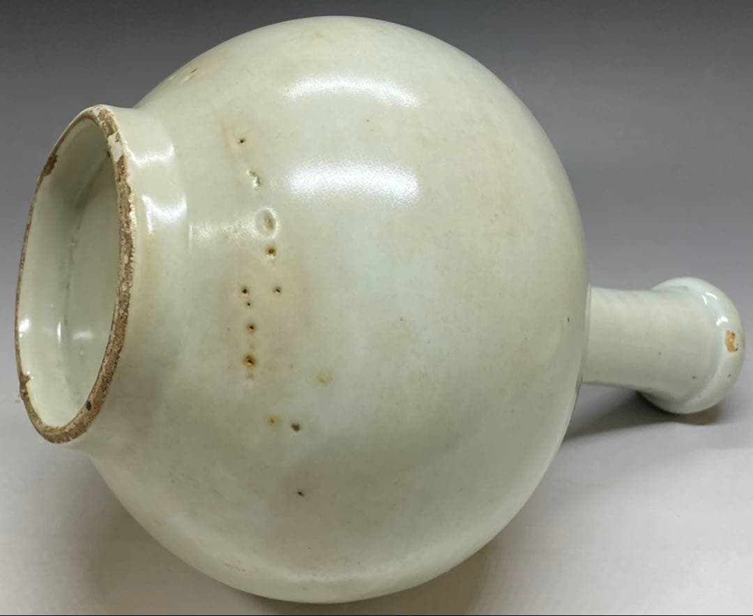 李朝　古伊万里　初期伊万里　白磁　徳利　花器　u0750