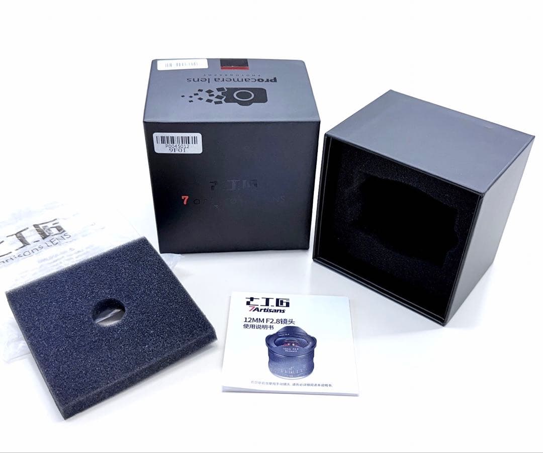 【難有品】 七工匠 7Artisans 12mmF2.8＋7LFK-M12 富X