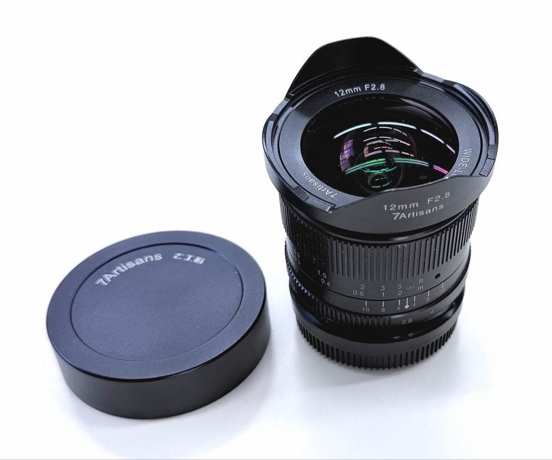 【難有品】 七工匠 7Artisans 12mmF2.8＋7LFK-M12 富X